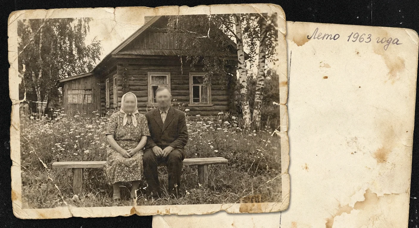 Реставрация старых фото с помощью нейросети - до обработки нейросетью