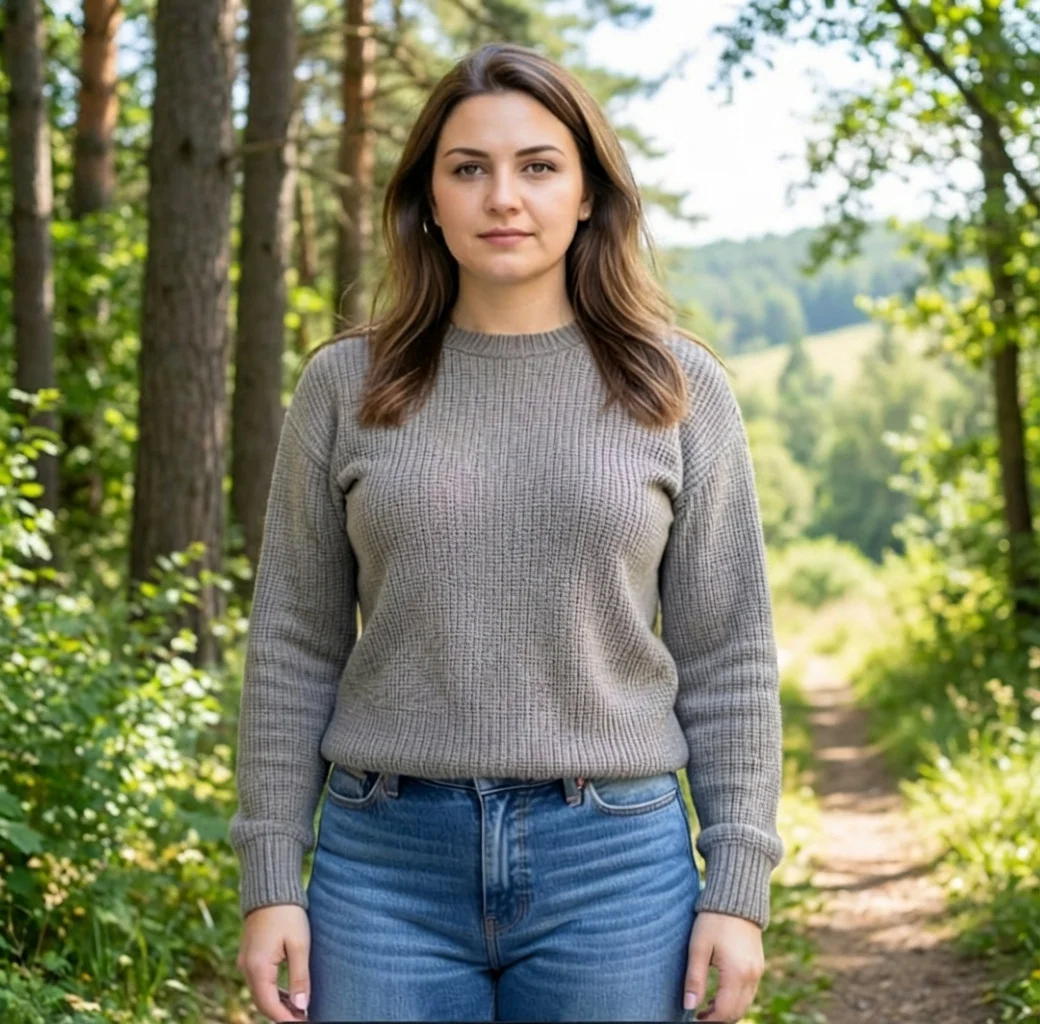 Новогоднее фото в стиле СССР с помощью нейросети - до обработки нейросетью